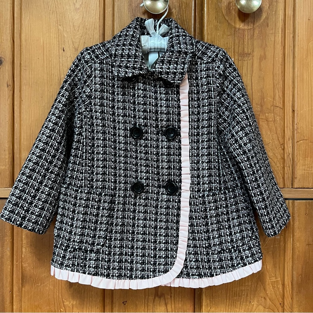 Girls Kate Spade Tweed Jacket 24mos